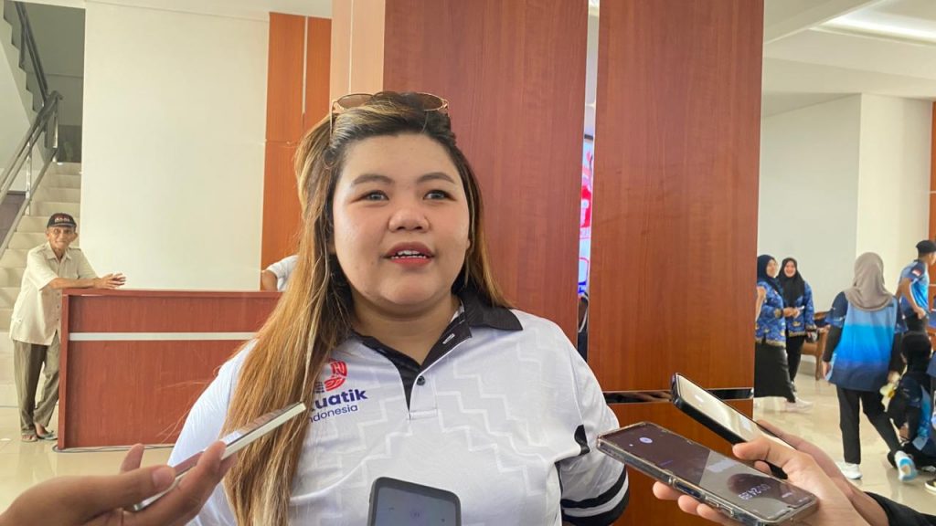 Kepala Akuatik Kabupaten Kutai Kartanegara, Novia Wulandari Damansyah.