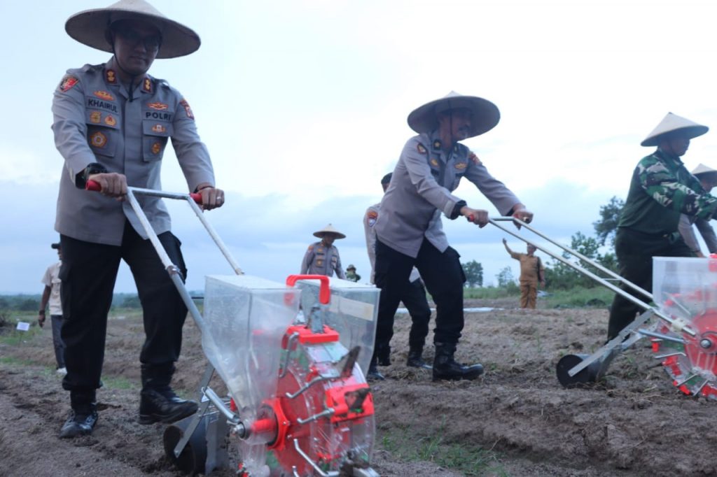 Momentum sinergi Polda Kaltim dan masyarakat dalam pengembangan industri pertanian menuju Swasembada Pangan 2025.