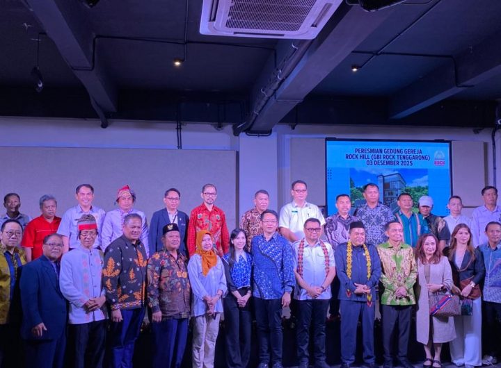 Peresmian Gedung GBI Rock Hill Tenggarong oleh Pemerintah Kabupaten Kutai Kartanegara, Rabu (3/12/2025).