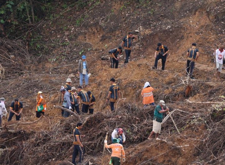 Kolaborasi Polri, perusahaan, dan kelompok tani dalam mendukung program ketahanan pangan nasional melalui pemanfaatan lahan eks tambang batu bara menjadi kawasan pertanian produktif, Jumat (2/1/2026).