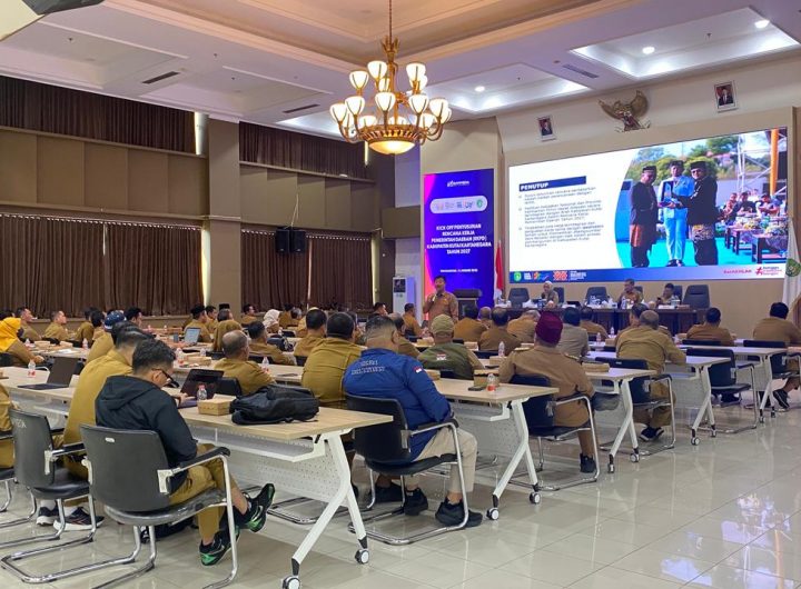 Suasana Kick Off Meeting Penyusunan RKPD Kukar 2027 di Bappeda Kukar.