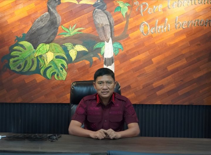 Kepala Lapas Kelas IIA Tenggarong, Suparman.