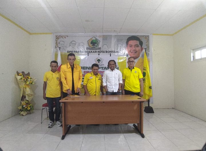 Jelang Musda VIII, DPD Partai Golkar Bontang mulai membuka penjaringan calon ketua, Rabu (24/6/2026).