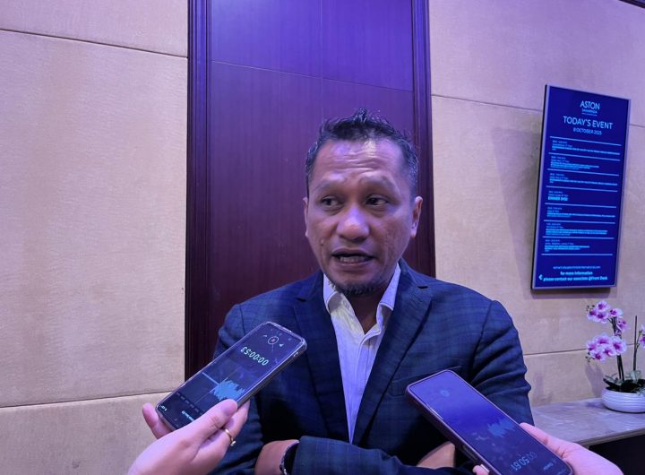 Nidya Listiyono menghadiri Musda ke-1 JMSI Kalimantan Timur di Hotel Aston Samarinda pada Rabu, 8 Oktober 2025.