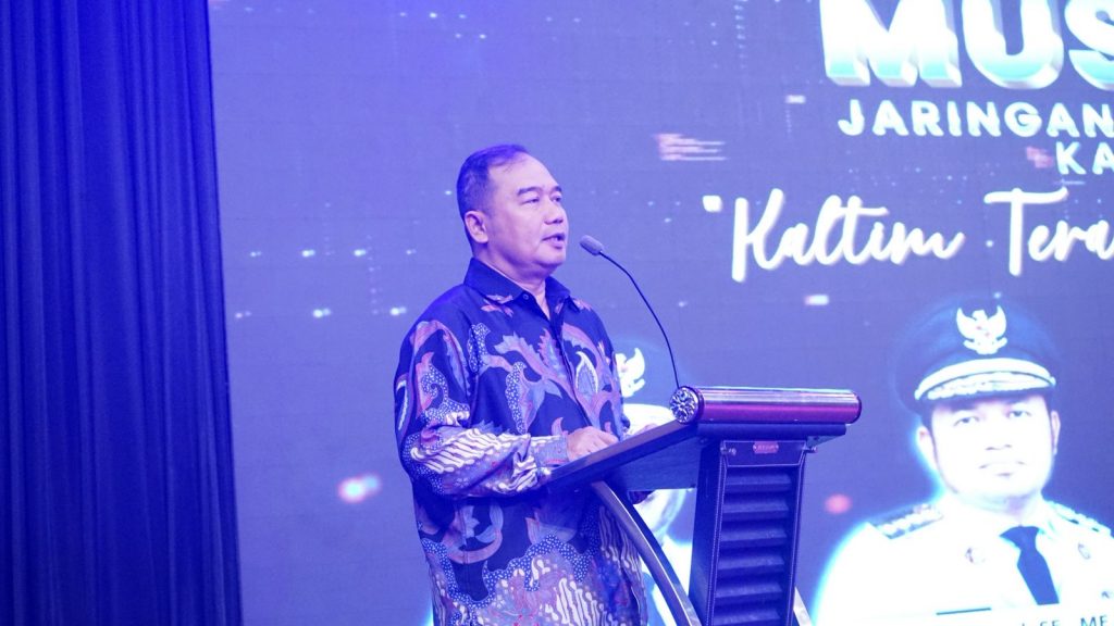 Dr. Faisal Andri Mahrawa membuka Musda ke-1 JMSI Kalimantan Timur di Hotel Aston Samarinda, menegaskan komitmen JMSI membangun media siber profesional dan berintegritas