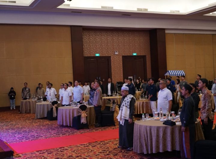 Peserta Musda ke-1 JMSI Kalimantan Timur berada di Hotel Aston Samarinda, Rabu (8/10/2025), dalam suasana hangat dan kekeluargaan.