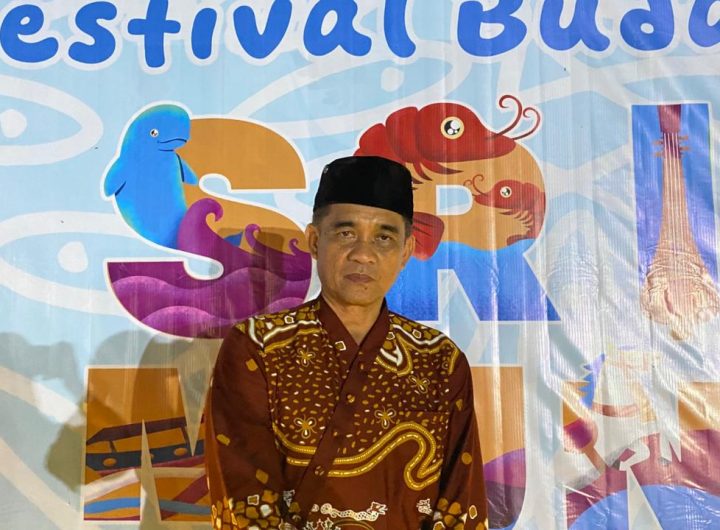 Kabid Kebudayaan Disdikbud Kukar, Puji Utomo, menjelaskan pentingnya pelestarian nilai sejarah dan budaya lokal melalui kegiatan Festival Budaya Sri Muntai.