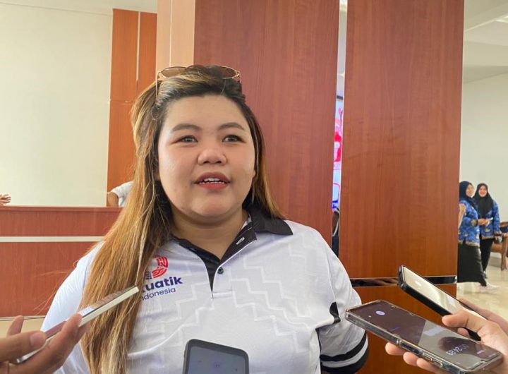 Kepala Akuatik Kabupaten Kutai Kartanegara, Novia Wulandari Damansyah.