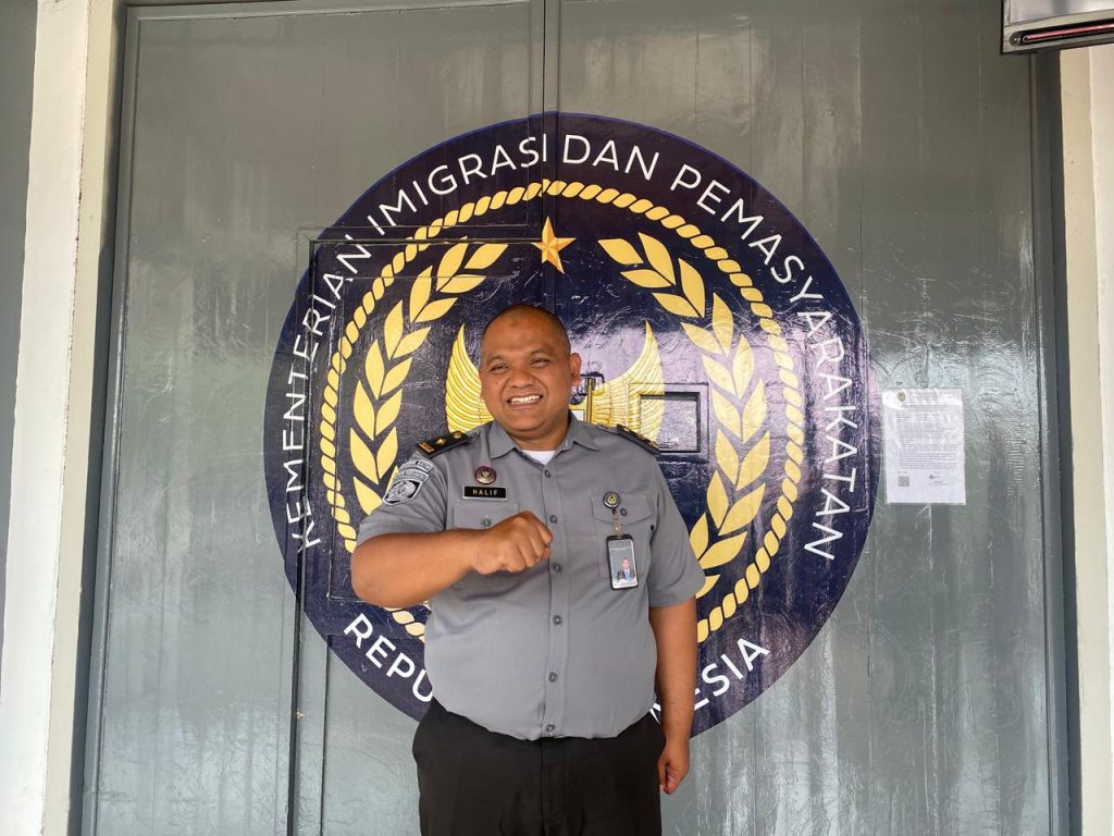 Kasi Bimbingan Narapidana dan Koordinator Humas Lapas Tenggarong, Halif Shodiqulamin.