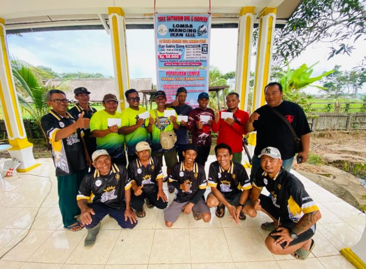 Lomba mancing ikan lele kembali digelar di Sasana Vila Kaning Park, Maluhu, Tenggarong, Sabtu (20/12/2025).