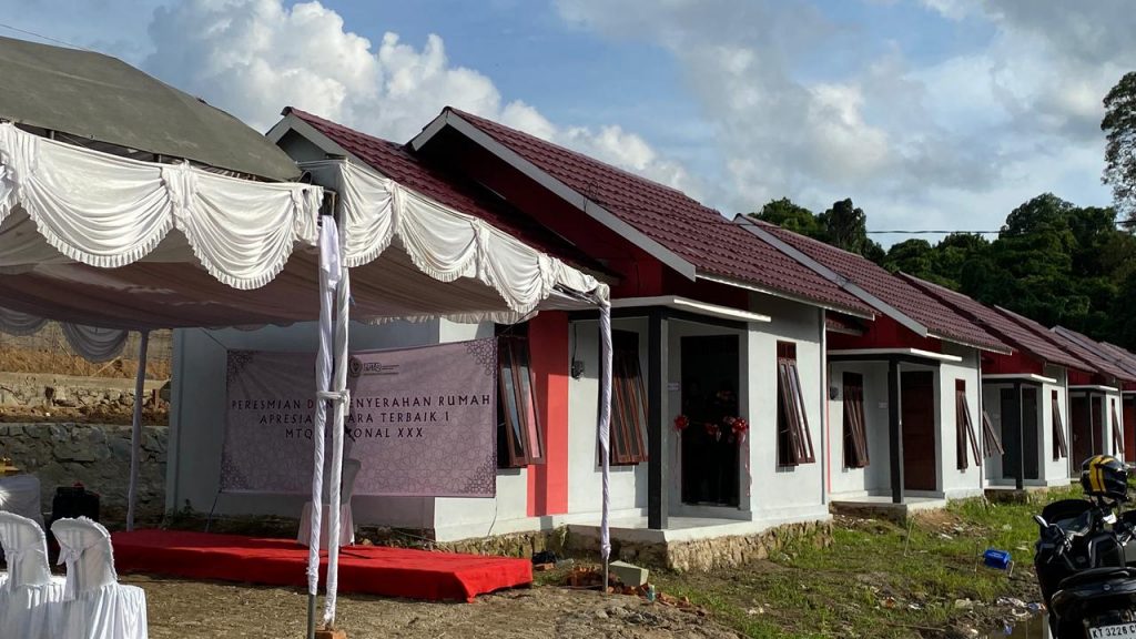 Rumah juara MTQ di Tenggarong, Senin (30/12/2025).