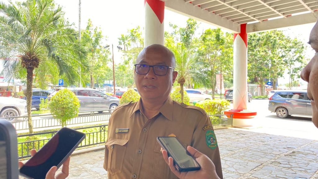 Kepala Dinas Lingkungan Hidup dan Kehutanan Kabupaten Kutai Kartanegara, Slamet Hadiraharjo.