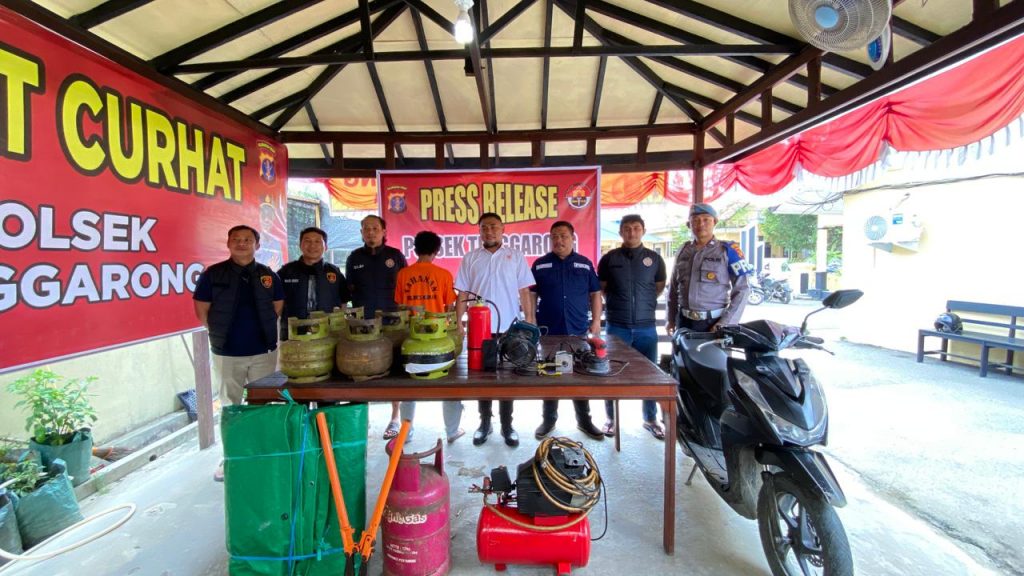 Jajaran Polsek Tenggarong mengamankan terduga pelaku pencurian di sejumlah lokasi di wilayah Kukar.