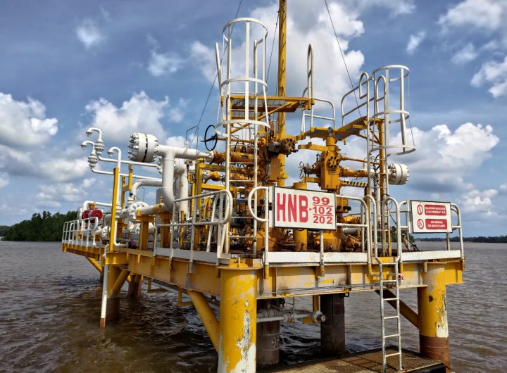 Sumur High Pour Point Oil (HPPO) di Handil, Kalimantan Timur.