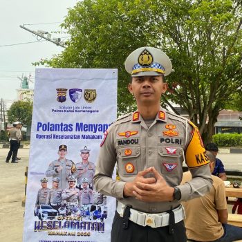 Kasatlantas Polres Kukar AKP Ahmad Fandoli.