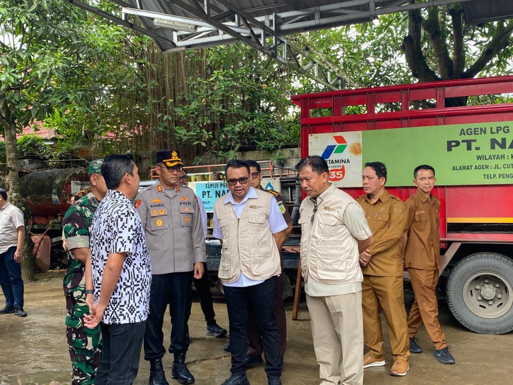 Bupati Kukar cek stok LPG di Agen nararya.
