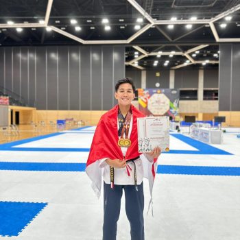 Prestasi membanggakan ditunjukkan Bripda Gabriel Simorangkir dengan raihan dua emas di kejuaraan taekwondo internasional di Osaka.