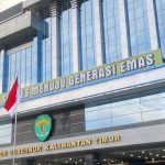 Kantor Gubernur Kalimantan Timur, lokasi aksi pada Selasa (21/4/2026).