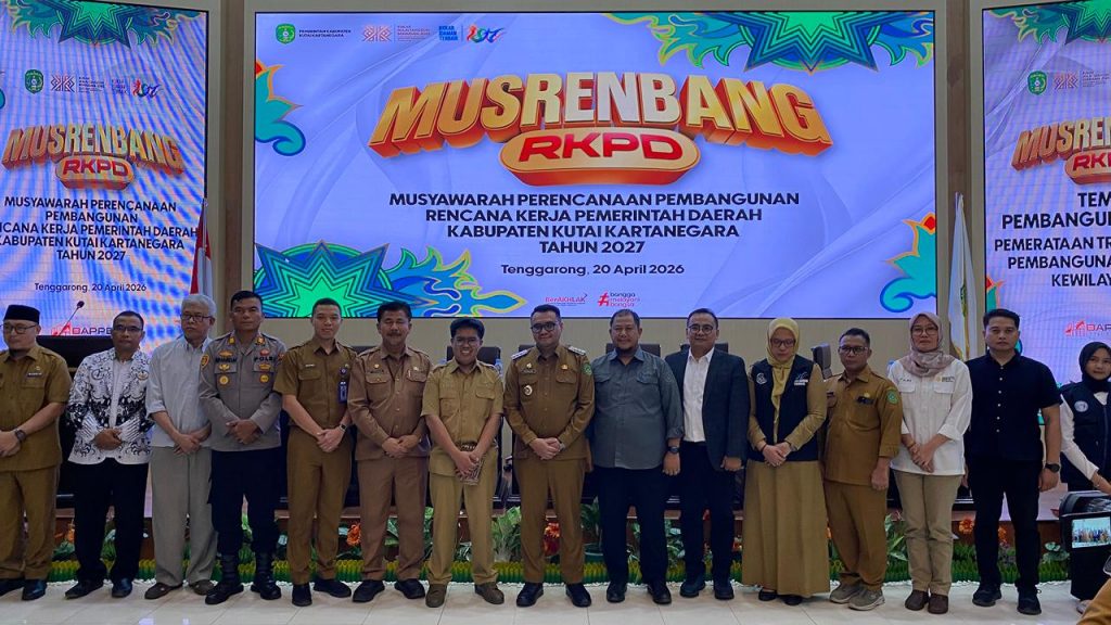 Pemerintah Kabupaten Kutai Kartanegara menggelar Musrenbang RKPD 2027, Senin (20/4/2026).