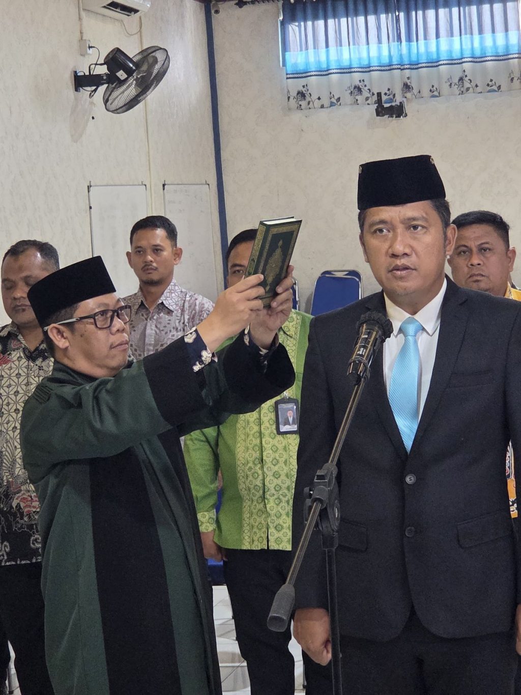 Suparman resmi mengemban amanah baru sebagai Kalapas Kelas IIA Tanjungpinang usai dilantik pada Jumat (10/4/2026).