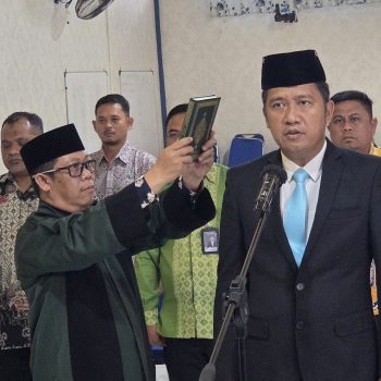 Suparman resmi mengemban amanah baru sebagai Kalapas Kelas IIA Tanjungpinang usai dilantik pada Jumat (10/4/2026).