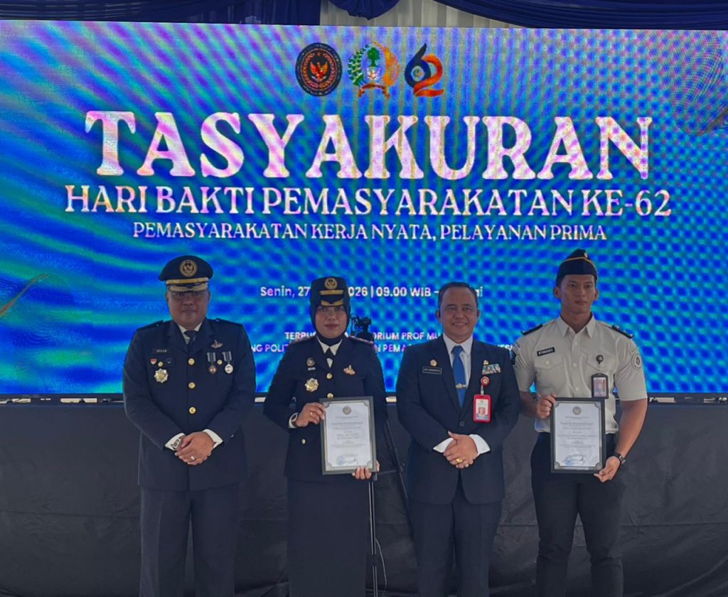 Lapas Perempuan Kelas IIA Tenggarong menggelar tasyakuran dalam rangka peringatan HBP ke-62.