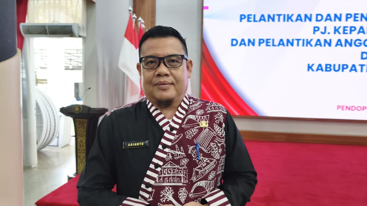 Kepala Dinas Pemberdayaan Masyarakat dan Desa (DPMD) Kukar, Arianto.