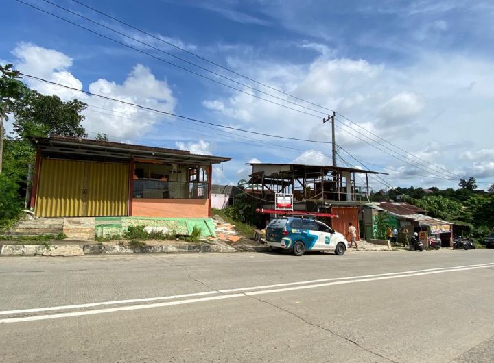 Kawasan aset Pemerintah Kelurahan Baru yang ditertibkan pada Sabtu (16/5/2026).
