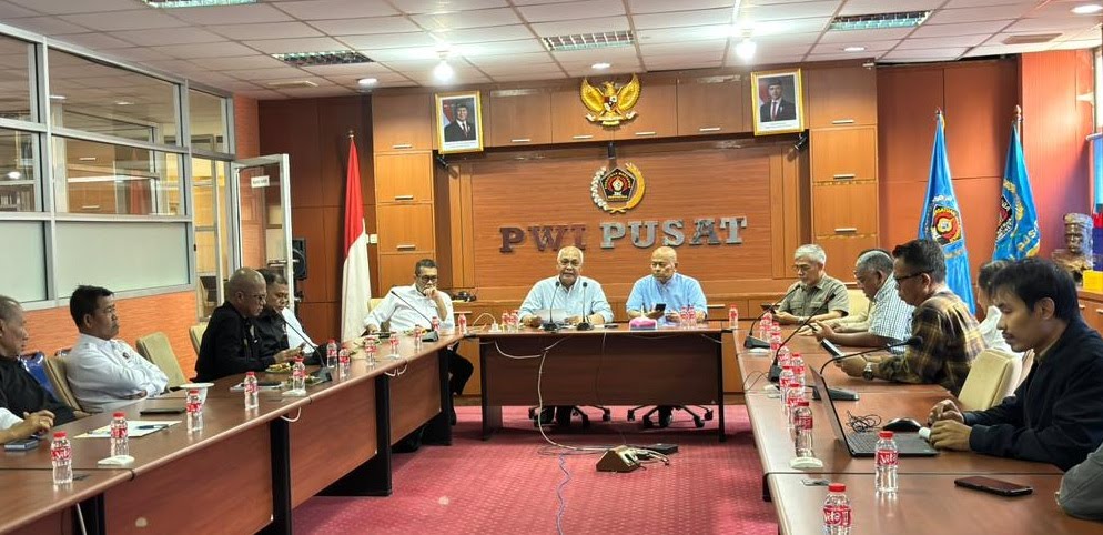 PWI Pusat melakukan penyesuaian susunan kepengurusan harian guna menjaga kesinambungan program dan stabilitas organisasi. Sumber: Siaran Pers