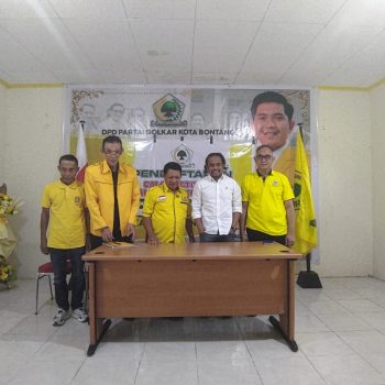 Jelang Musda VIII, DPD Partai Golkar Bontang mulai membuka penjaringan calon ketua, Rabu (24/6/2026).