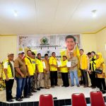 Tim penjaringan menyatakan berkas pencalonan Andi Faizal Sofyan Hasdam lengkap sehingga memastikan dirinya menjadi calon tunggal pada Musda VIII Partai Golkar Bontang, Jumat (26/6/2026).