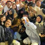 Kehadiran Rita Widyasari di kawasan Simpang Odah Etam (SOE) dan Titik Nol Tenggarong disambut antusias warga, Sabtu malam (20/6/2026).