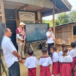 Kunjungan Komisi Pemberantasan Korupsi (KPK) ke SD Negeri 2 Tublopo, Desa Tublopo, Kecamatan Bikomi Selatan, Kabupaten Timor Tengah Utara (TTU), NTT