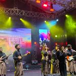 Petala Borneo tampil di Institut Seni Indonesia (ISI) Yogyakarta pada Kamis malam, 23 Juli 2026.