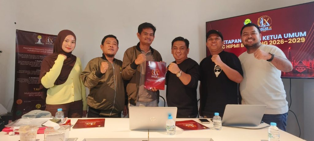 Muscab IX BPC HIPMI Kota Bontang menetapkan hasil verifikasi administrasi bakal calon Ketua Umum.