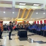 Suasana prosesi pelantikan kepala sekolah dan pejabat fungsional di Pendopo Odah Etam, Kutai Kartanegara, Kamis (9/7/2026).