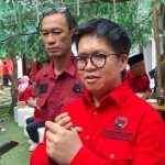Ketua DPC PDI Perjuangan Kukar, Rendi Solihin, saat memberikan keterangan kepada awak media, Senin (29/6/2026).