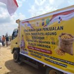 Pengiriman 7 ton jagung hasil panen Muara Wahau menuju Gudang Bulog Samarinda, Jumat (7/8/2026).