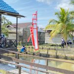 Kolam ikan yang di kelola Lapas Kelas IIA Tenggarong.