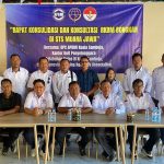 Pertemuan pihak perusahaan bongkar muat bersama KUPP Kuala Samboja membahas RKBM bongkar.