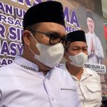 Bupati Kukar, Aulia Rahman Basri Usai SHOLAT ISTISQO' DAN DOA BERSAMA di Lapangan Upacara Kantor Bupati Kutai Kartanegara, Rabu (2/9/2026)