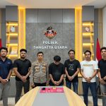 Polsek Sangatta Utara mengamankan seorang pria berinisial M yang diduga terlibat dalam peredaran narkotika jenis sabu di Jalan R.A. Kartini, RT 030, Desa Sangatta Utara, Kecamatan Sangatta Utara, Kabupaten Kutai Timur, Jumat (11/9/2026).