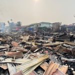75 Bangunan Terbakar di Danau Aji.
