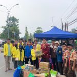 Mahasiswa STIE Tenggarong Serahkan Bantuan untuk Korban Kebakaran.