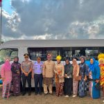 Penyalurkan bus dilakukan bertepatan dengan Peringatan Hari Sumpah Pemuda yang digelar oleh Komite Nasional Pemuda Indonesia (KNPI) Sangasanga, di Lapangan Gelora Pantai Kecamatan Sangasanga, Rabu (28/10/2026).